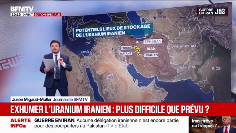 LES ÉCLAIREURS - Quels sont les potentiels lieux de stockage de l'uranium iranien?