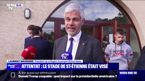 Attentat déjoué pour les JO à Saint-Étienne: "C'est un signal qui est extrêmement inquiétant", affirme Laurent Wauquiez, président de la région Auvergne-Rhône-Alpes