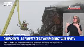 Incendie à Courchevel: "Le feu se propage depuis plus de 15 heures", affirme Vanina Nicoli, préfète de Savoie
