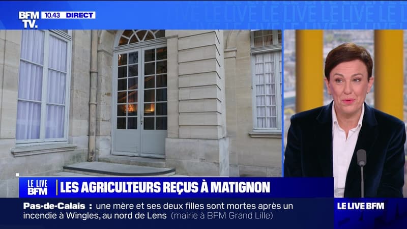 Les agriculteurs reçus à Matignon - 13/01