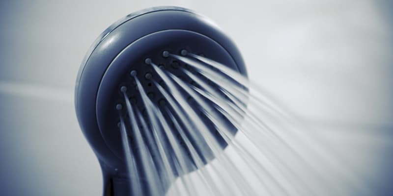 Illustration d'une douche