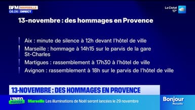 Provence : quelles cérémonies pour les victimes de l'attentat du 13 novembre ?