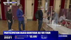 Second tour des régionales: la participation s'élève à peine à 5,8% à 12h dans ce bureau de vote du 10e arrondissement parisien