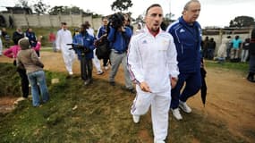 Franck Ribéry veut effacer l'image laissée à Knysna.