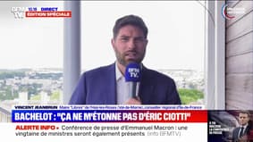 Accord Ciotti/ LR: "Le bureau politique doit voter à l'unanimité pour son exclusion", déclare Vincent Jeanbrun (maire "Libres" de l'Haÿ-les-Roses)