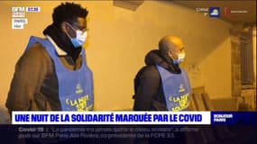 Paris: une Nuit de la solidarité marquée par le Covid-19