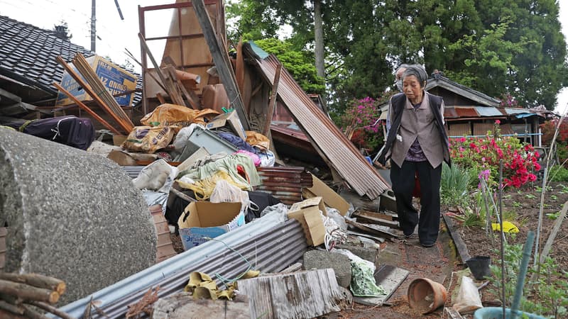 Un séisme de magnitude 6,5 a frappé Suzu, au Japon, le 6 mai 2023