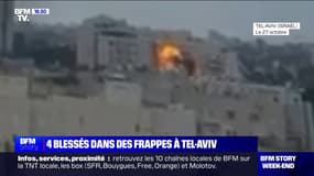 "On a dû trouver un endroit pour se cacher": Quatre personnes ont été blessées par l’explosion d’une roquette sur un immeuble d’habitation de Tel-Aviv