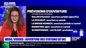 Vosges: les stations de ski ouvrent ce week-end malgré un enneigement parfois insuffisant