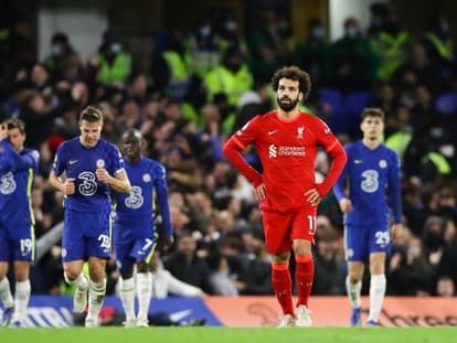 Salah lors du choc Chelsea-Liverpool