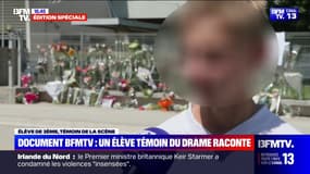 "Elle tombe sur mes pieds": un élève témoin du drame raconte l'agression de la surveillante tuée à Nogent