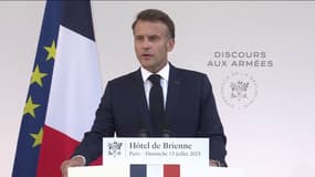 Le président Emmanuel Macron, le 13 juillet.