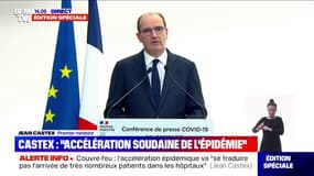 Couvre-feu: Jean Castex demande de respecter la règle des 6 personnes "à chacune et chacun à son domicile"