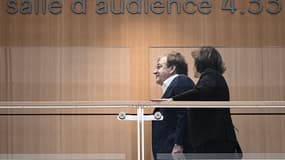 Alain Finkielkraut au palais de justice de Paris le 22 mai 2019