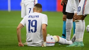 Karim Benzema, au Stade de France le 8 juin 2021