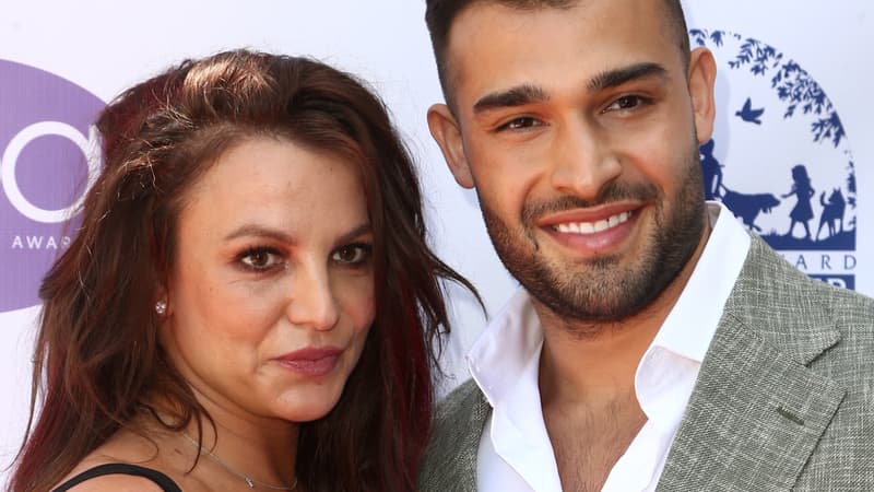 La chanteuse Britney Spears et son ex-mari Sam Asghari le 20 septembre 2019 à Los Angeles.