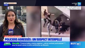 Marseille: un suspect interpellé après l'agression d'un policier à la Castellane