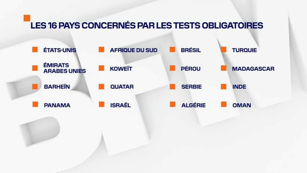 États-Unis, Brésil... Les voyageurs en provenance de 16 pays "à risque" ont l'obligation de se faire tester à Lyon-Saint-Exupéry États-Unis, Brésil... Les voyageurs en provenance de 16 pays "à risque" ont l'obligation de se faire tester à Lyon-Saint-Exupéry