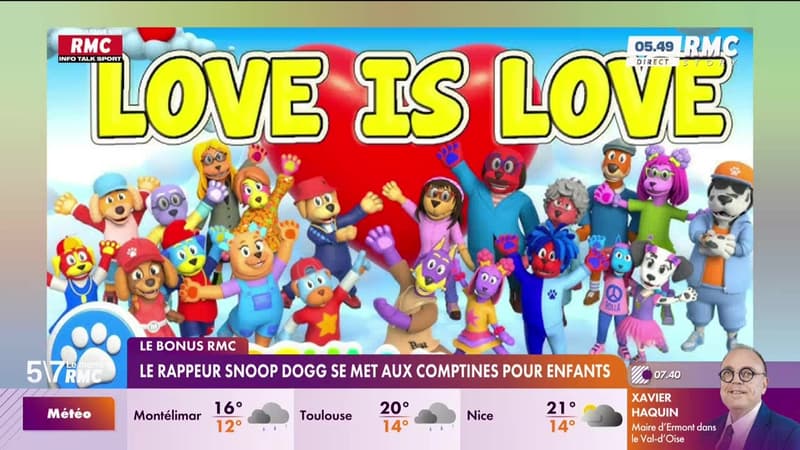 Le bonus RMC : Le rappeur Snoop Dogg se met aux comptines pour enfants - 21/10