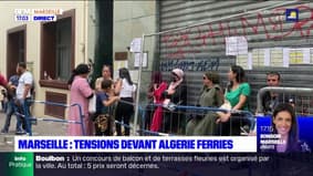 Marseille : tensions devant Algérie Ferries