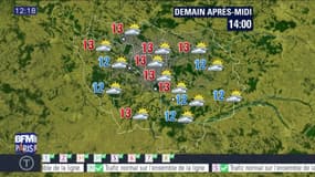 Météo Paris-Ile de France du mercredi 16 novembre 2016: Un temps maussade avec des pluies intermittentes