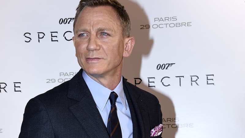 Daniel Craig le 29 octobre 2015 à Paris pour la première de "Spectre"