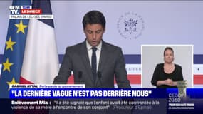 Gabriel Attal: "Nous avons encore devant nous des jours très difficiles à l'hôpital"
