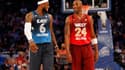 LeBron James et Kobe Bryant