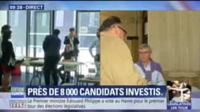 Législatives: Mounir Mahjoubi a voté à Paris