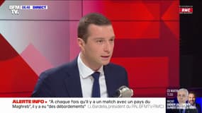 Jordan Bardella: "La carte de l'immigration est exactement la carte de l'insécurité et de la violence dans notre pays"