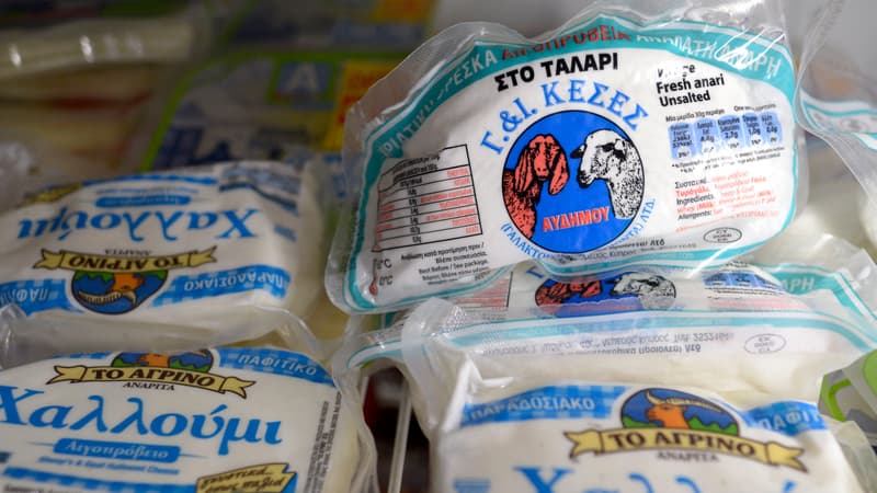 L'halloumi, le fromage chypriote cousin de la féta grecque.