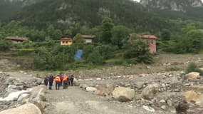 De violentes intempéries ont frappé la vallée de la Vésubie, dans les Alpes-Maritimes, dans la nuit du 24 au 25 juin 2024.