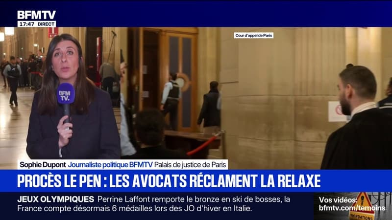 Au dernier jour du procès de Marine Le Pen et du RN, les avocats de la défense réclament la relaxe