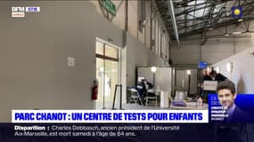 Marseille: un centre de test pour enfants au parc Chanot