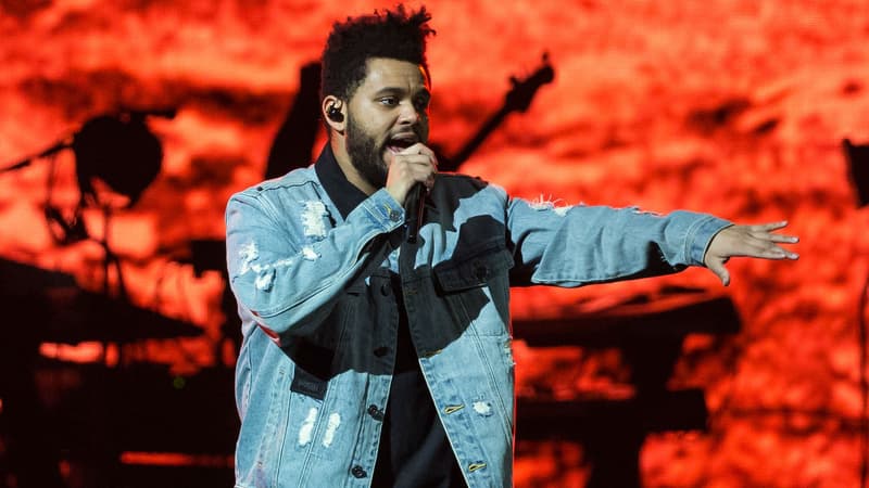 The Weeknd en concert à San Antonio en 2017