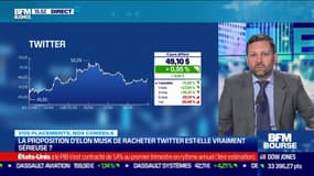 Rachat de Twitter par Elon Musk, les marché n'ont pas l'air convaincus 28/04/2022