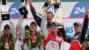 Le podium des dernières 24 Heures du Mans
