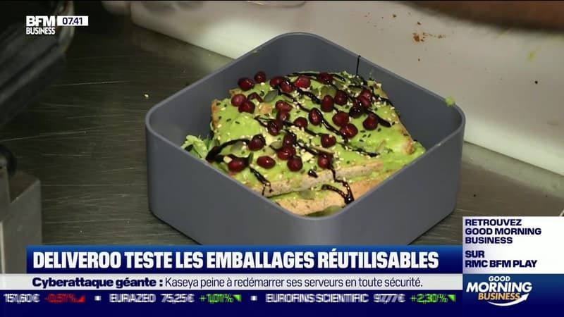Impact : Deliveroo teste les emballages réutilisables, par Cyrielle Hariel - 07/07