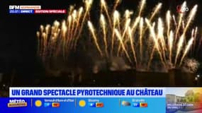 Fresque, spectacle pyrotechnique... Les images des premières festivités du Millénaire de Caen