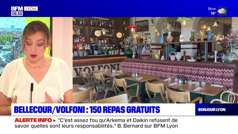 Lyon: pour son ouverture, le restaurant Volfoni offre le repas à ses 150 premiers clients ce mercredi