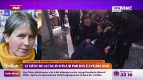 Le siège de Lactalis envahi par des éleveurs