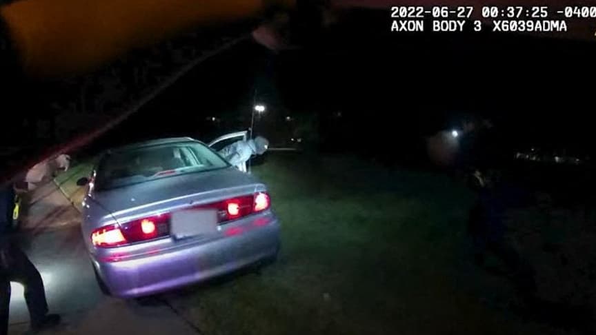 calls for calm after video of African American being riddled with bullets by police