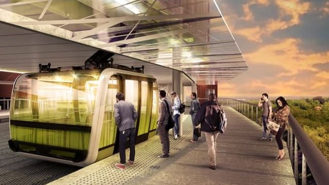 À Toulouse, c'est le projet d'un groupement d'entreprises mené par Poma qui réalisera un téléphérique urbain, qui doit entrer en service début 2020.