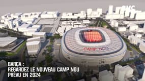 Barça : Regardez le nouveau Camp Nou prévu en 2024