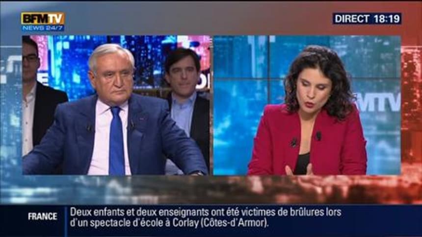 Bfm Politique L Interview De Jean Pierre Raffarin Par Apolline De Malherbe 1 6 08 02