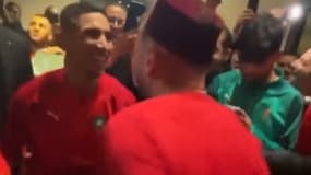 La joie d'Hakimi et des Marocains