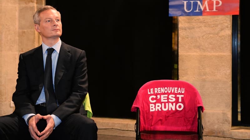 Bruno Le Maire en meeting à Bordeaux  le 6 novembre dernier.