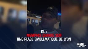 OL : Memphis chante sur une place emblématique de Lyon 