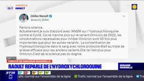 Marseille: Didier Raoult parle à nouveau de l'hydroxychloroquine