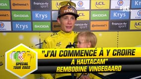 Tour de France : "J'ai commencé à y croire à Hautacam", rembobine le vainqueur Vingegaard 